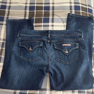 Hudson Jeans Dark Blue Capri Denim